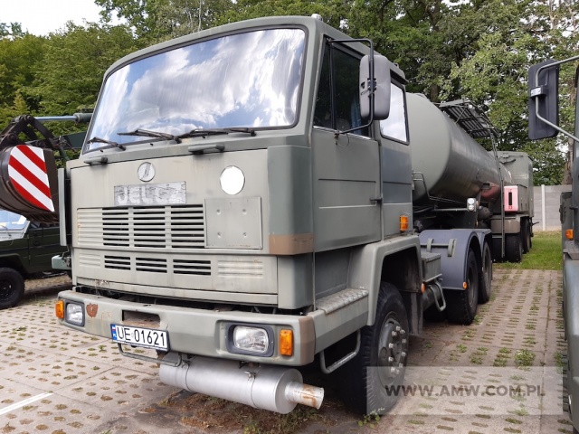 Cysterna paliwowa naczepa dystrybutor CND-21 (komplet składający się z ciągnika 3-osiowego JELCZ 642 oraz cysterny na naczepie 2-osiowej o poj. 21 000 l) 